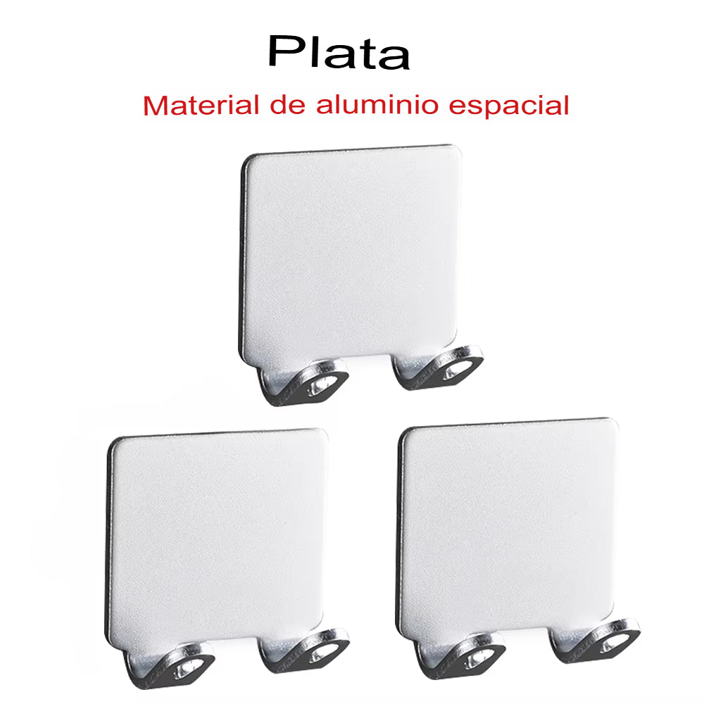 Gancho de Almacenamiento y Estante de Pared Multifuncional