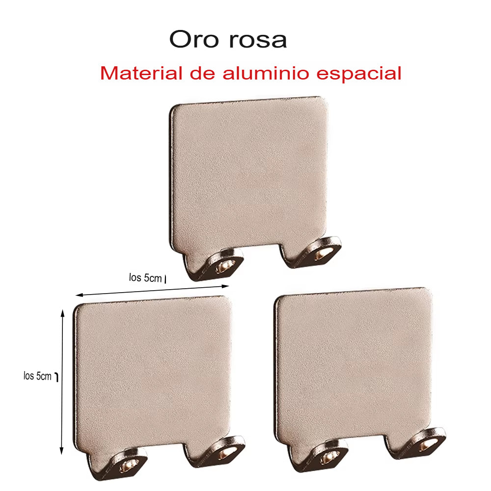 Gancho de Almacenamiento y Estante de Pared Multifuncional